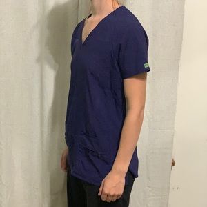 Deep Purple Activate by Med Couture Scrub Top